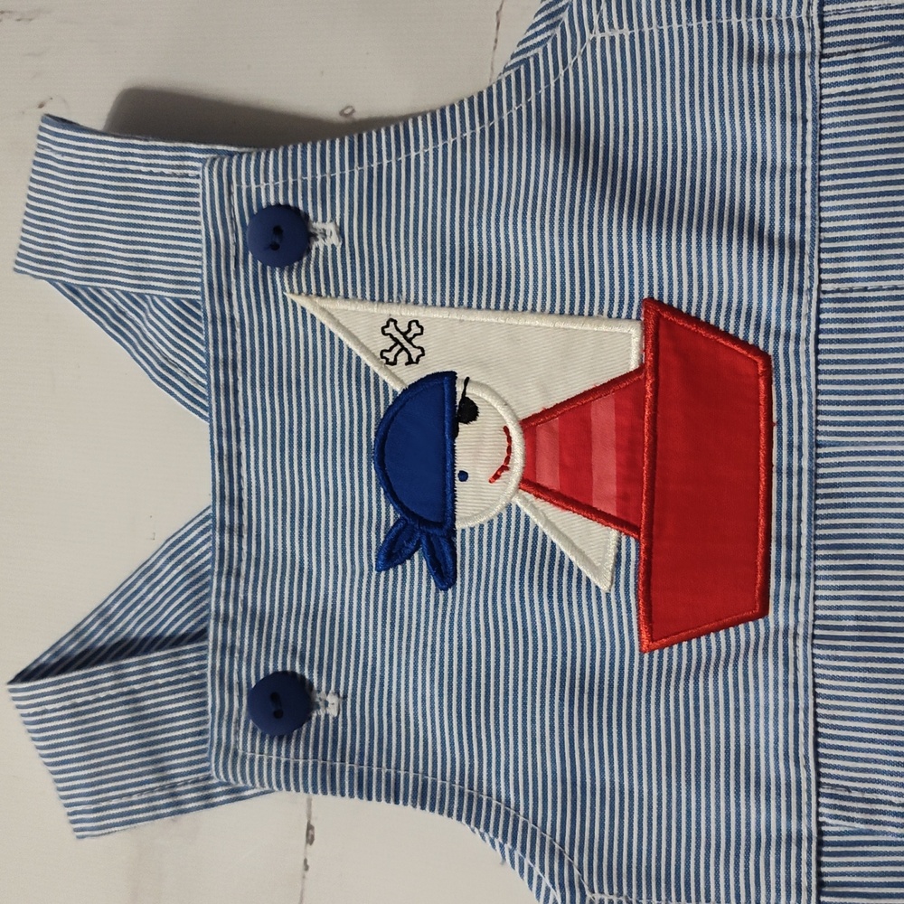 Eiseman Pirate Stripped Shortall 3m Jon Jon - Picture 2 of 4